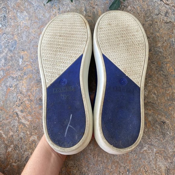 Rothy's the Sneaker Teal Shoes - Picture 5 of 9